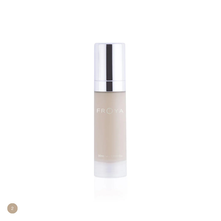 Frøya Photo Finish Moisture Foundation – glød, fukt og jevn dekkevne