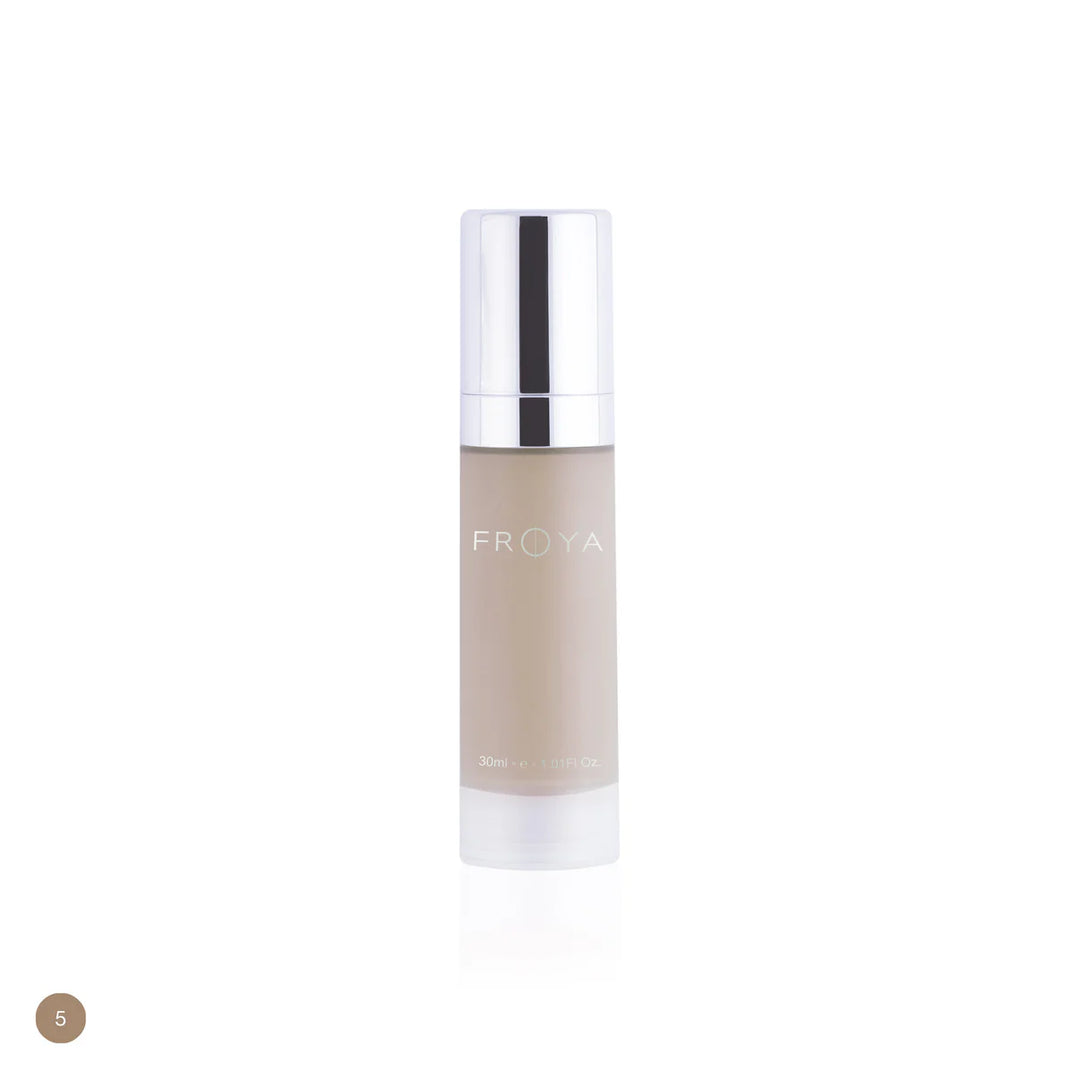 Frøya Photo Finish Moisture Foundation – glød, fukt og jevn dekkevne