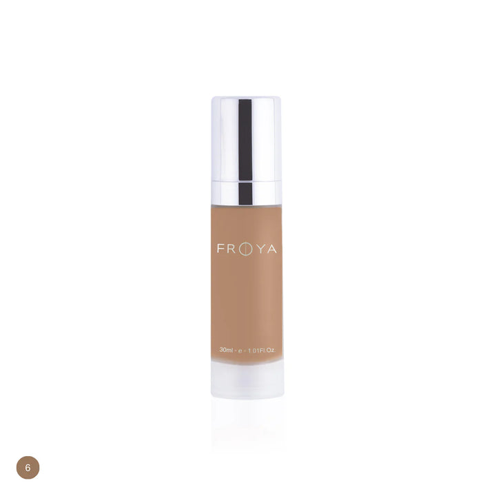 Frøya Photo Finish Moisture Foundation – glød, fukt og jevn dekkevne