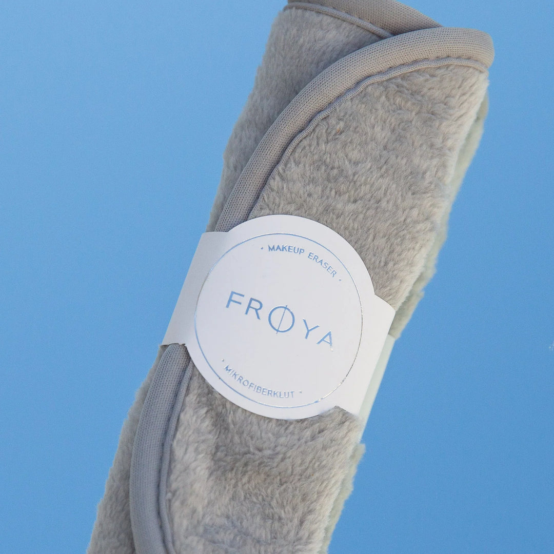Frøya Microfiber Cloth – Skånsom sminkefjerning, helt uten engangsprodukter