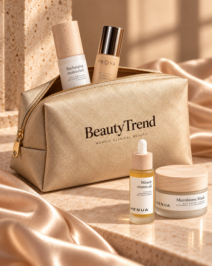 BeautyTrend toalettmappe – Champagne